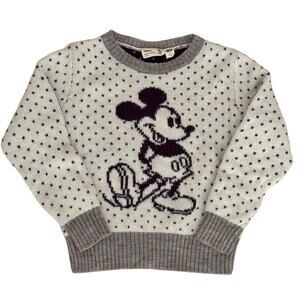 Kids Disney Mickey Stands x Uniqlo Collaboration Sweater size 5-6 years